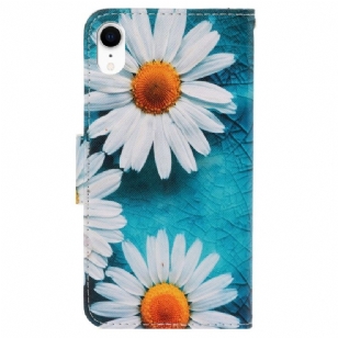 Housse iPhone XR Marguerite