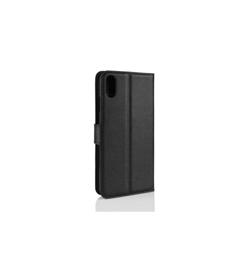 iPhone XR - Housse style cuir porte cartes