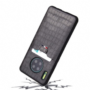 Coque Huawei Mate 30 Pro Effet Croco Porte Carte