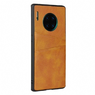 Coque Huawei Mate 30 Pro Effet Cuir Porte Cartes