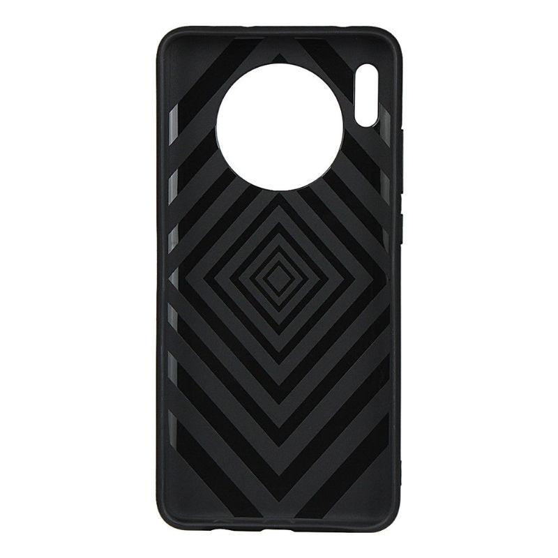 Coque Huawei Mate 30 Pro effet mat avec support au dos