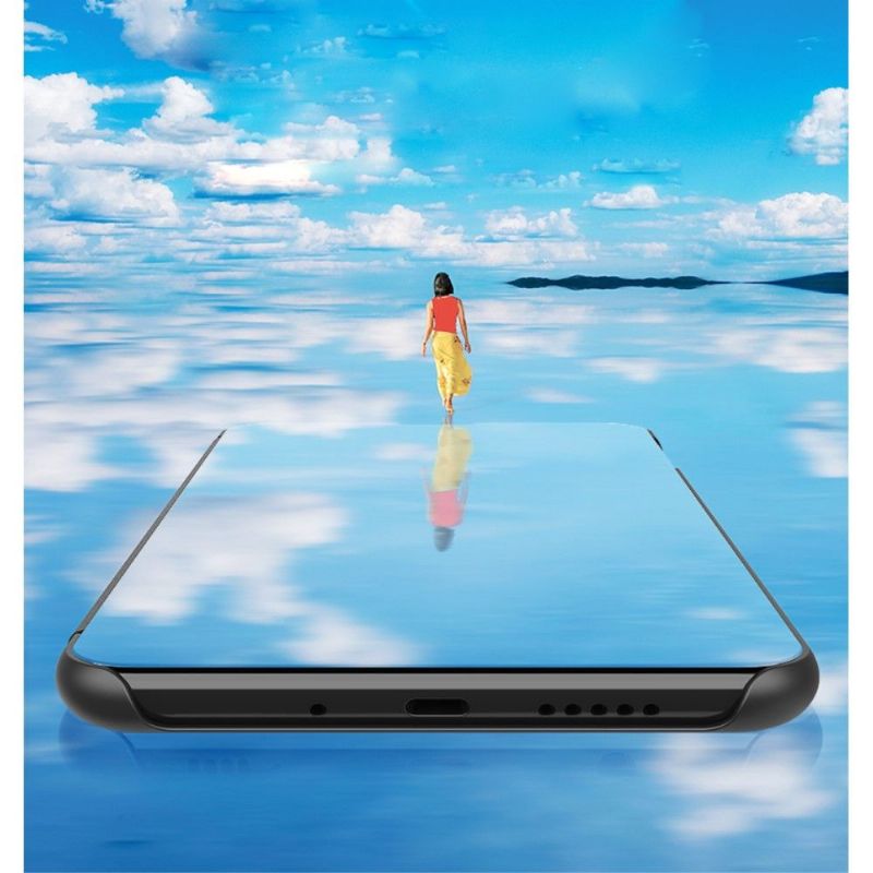 Huawei Mate 30 Pro - Coque avec rabat effet miroir