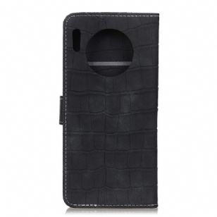 Huawei Mate 30 Pro - Housse effet croco imitation cuir