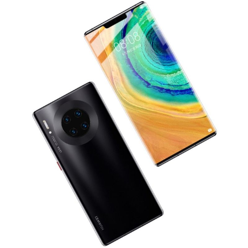 Huawei Mate 30 Pro - Protection d’écran en verre trempé full size - noir