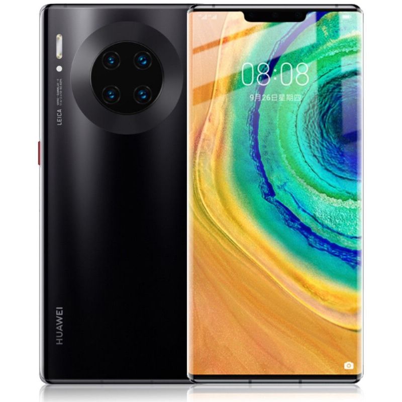 Huawei Mate 30 Pro - Protection d’écran en verre trempé full size - noir