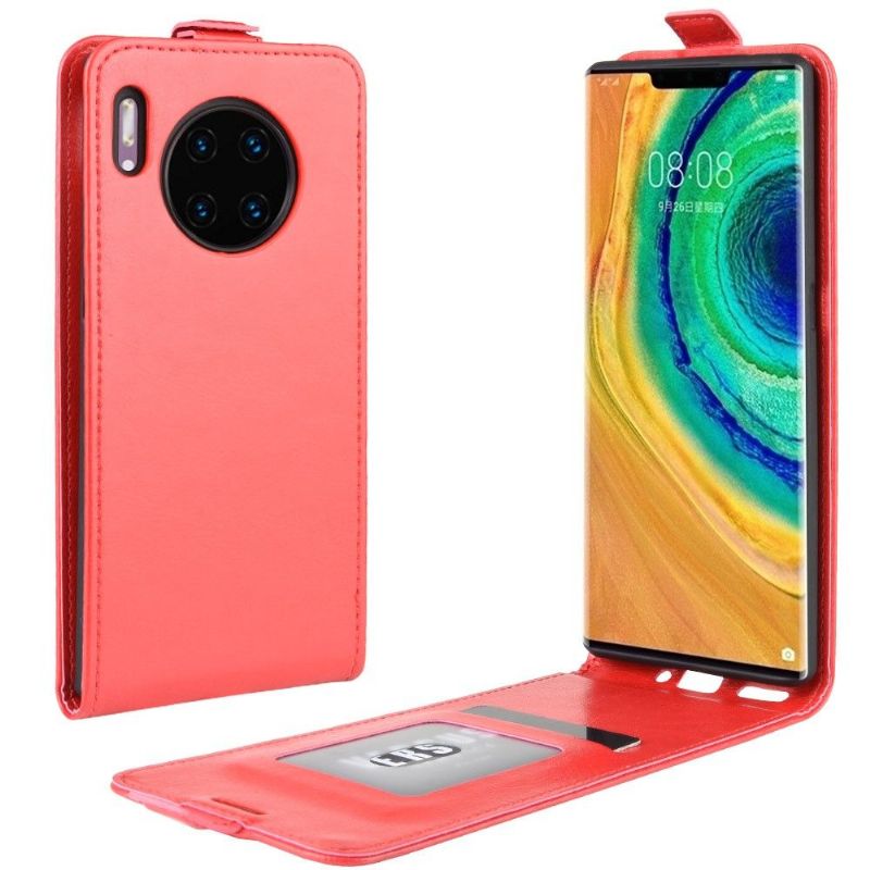 Le René - Étui Huawei Mate 30 Pro simili cuir avec rabat verticale