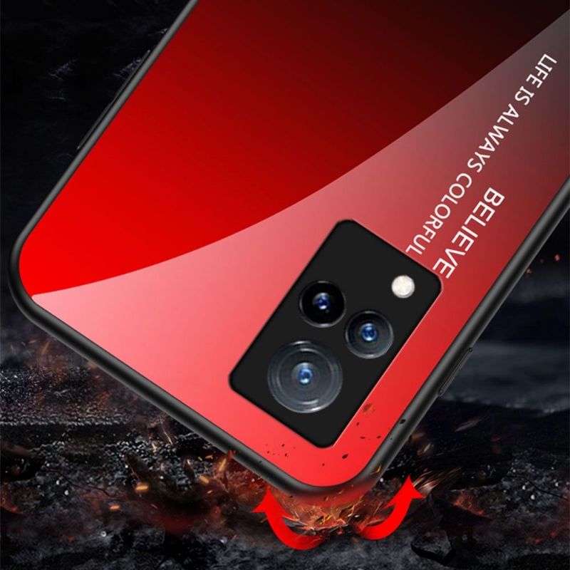 Coque Vivo V21 5G dégradé de couleurs