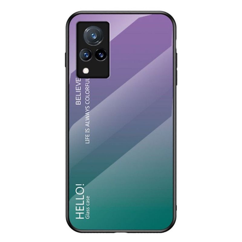 Coque Vivo V21 5G dégradé de couleurs