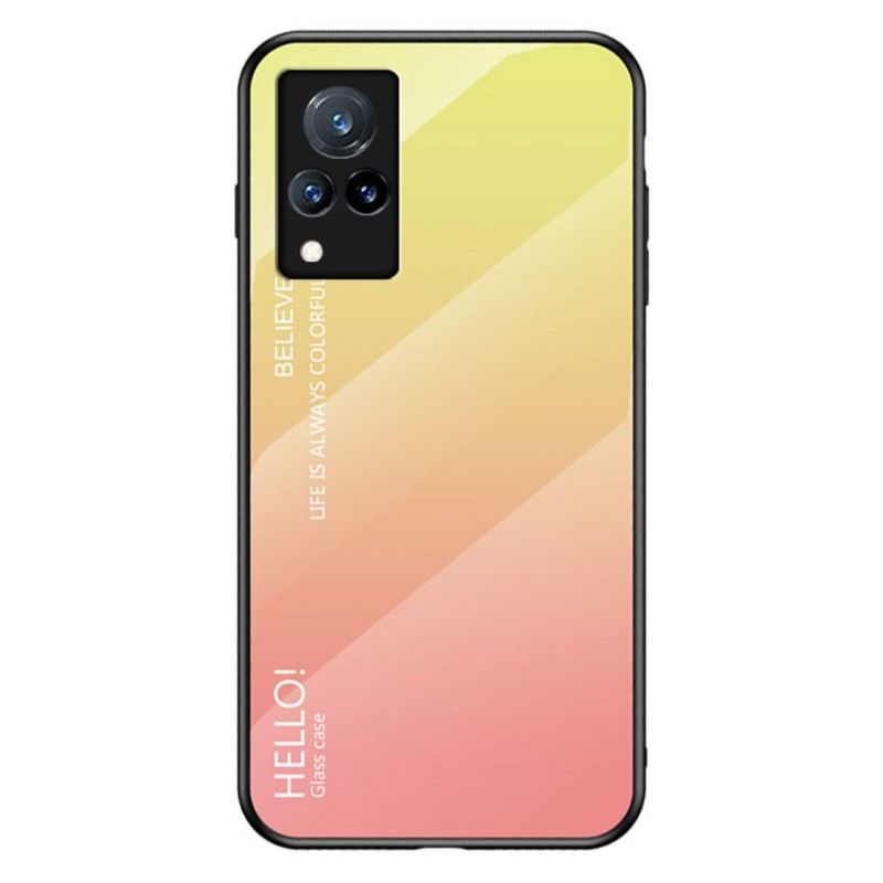 Coque Vivo V21 5G dégradé de couleurs