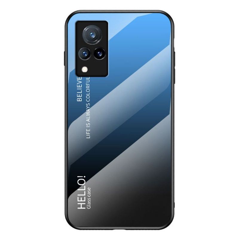 Coque Vivo V21 5G dégradé de couleurs