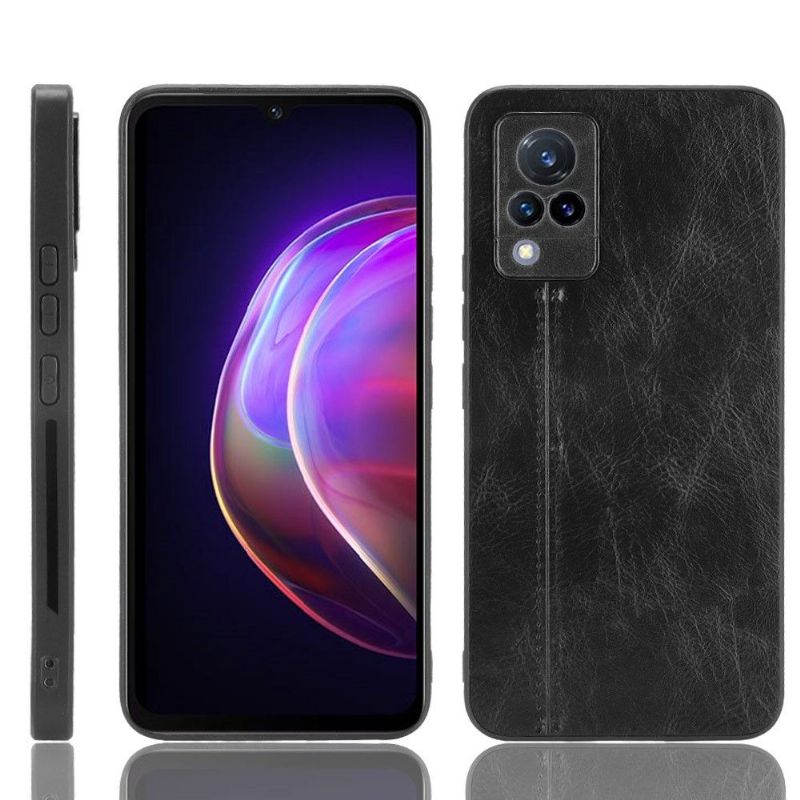 Coque Vivo V21 5G Effet Cuir