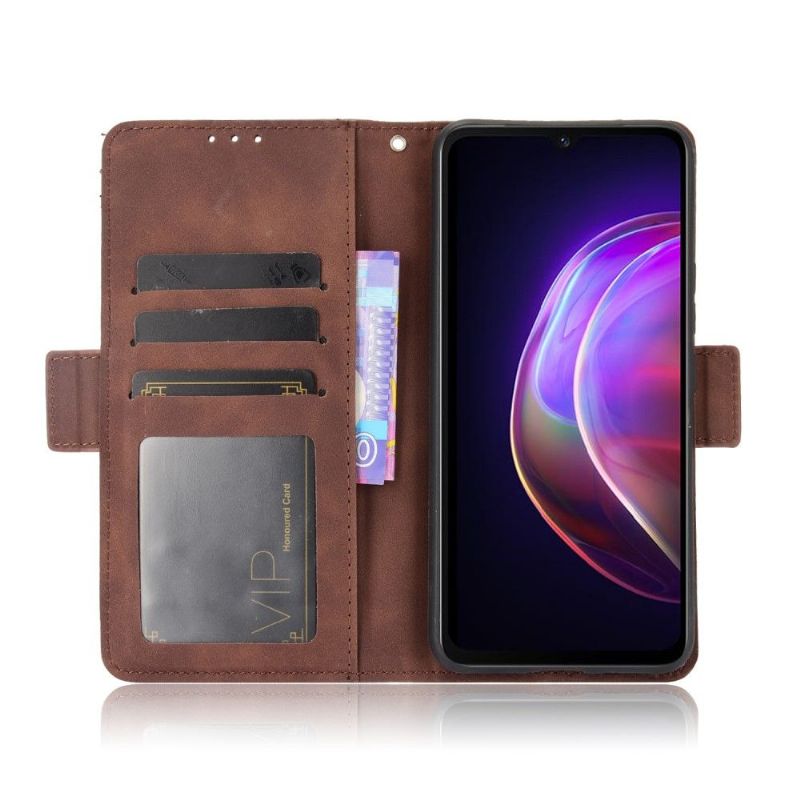 Housse Vivo V21 5G Premium avec Porte Cartes