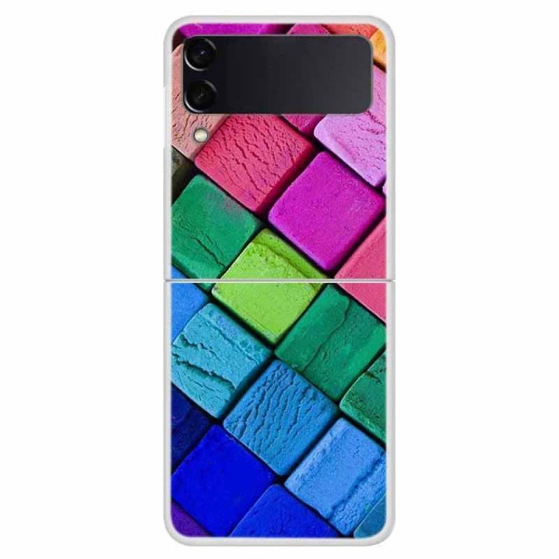 Coque Samsung Galaxy Z Flip 4 Cubes Colorés