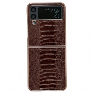 Coque Samsung Galaxy Z Flip 4 Design Crocodile