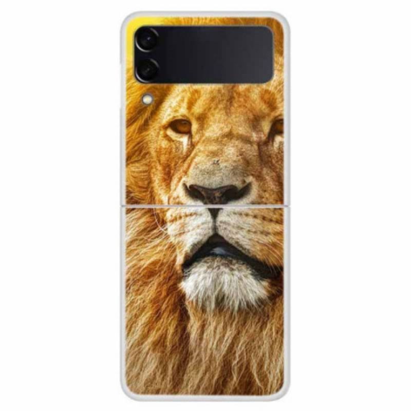 Coque Samsung Galaxy Z Flip 4 Lion