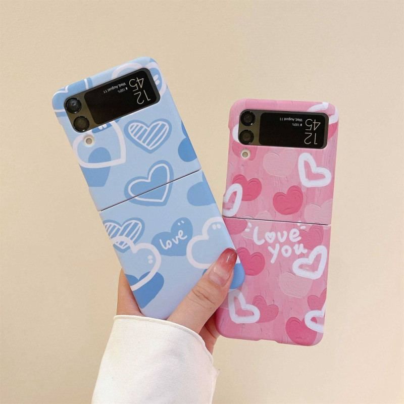 Coque Samsung Galaxy Z Flip 4 Love Flowers