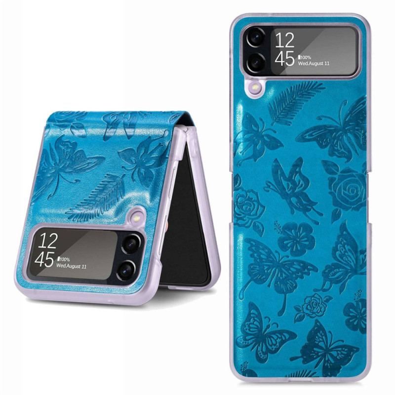 Coque Samsung Galaxy Z Flip 4 Papillon la Nuit