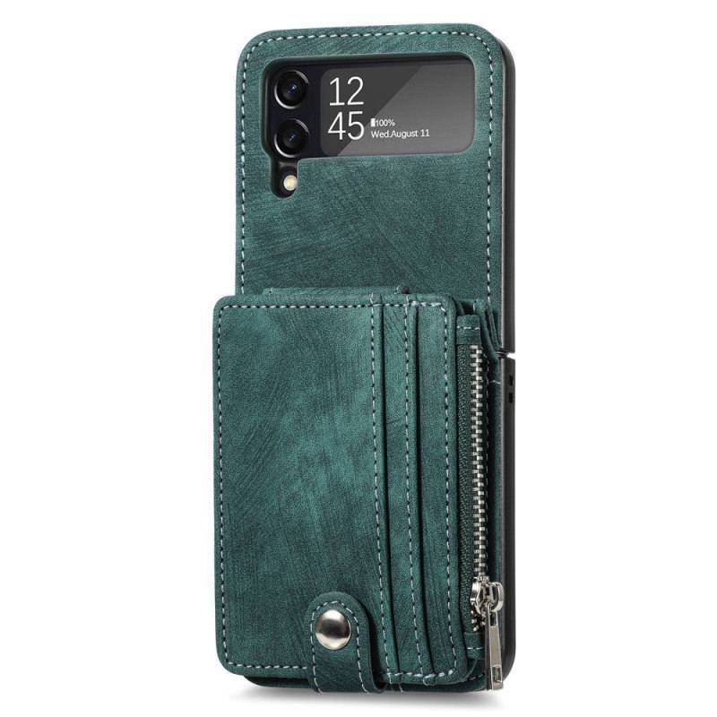 Coque Samsung Galaxy Z Flip 4 Porte-cartes / Porte-monnaie