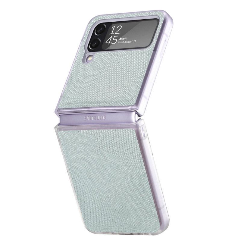 Coque Samsung Galaxy Z Flip 4 Style Serpent sur Silicone Transparent