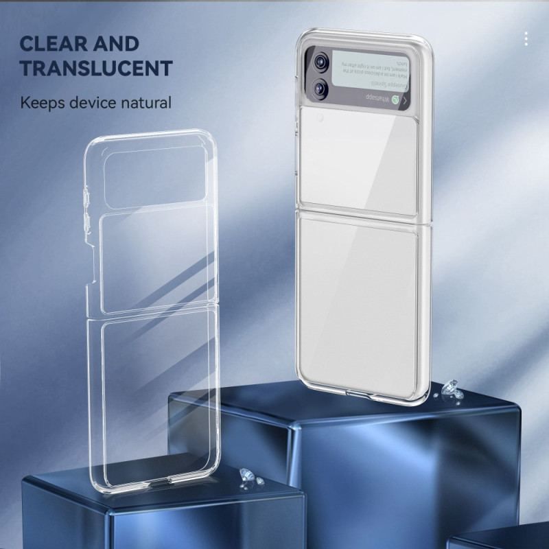 Coque Samsung Galaxy Z Flip 4 Transparente Anti-Jaunissement