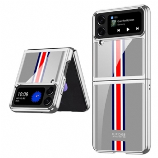 Coque Samsung Galaxy Z Flip 4 Verre Trempé Tricolore GKK