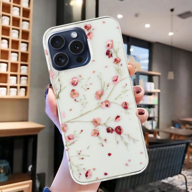 Coque iPhone 16 Pro Max Fleurs