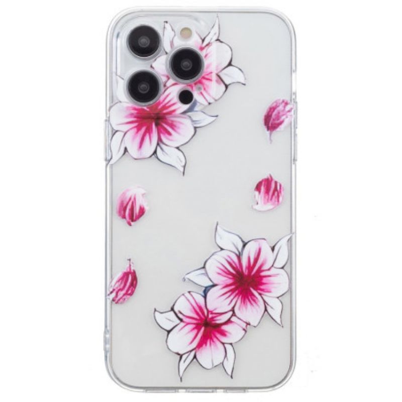 Coque iPhone 16 Pro Max Fleurs de Cerisier