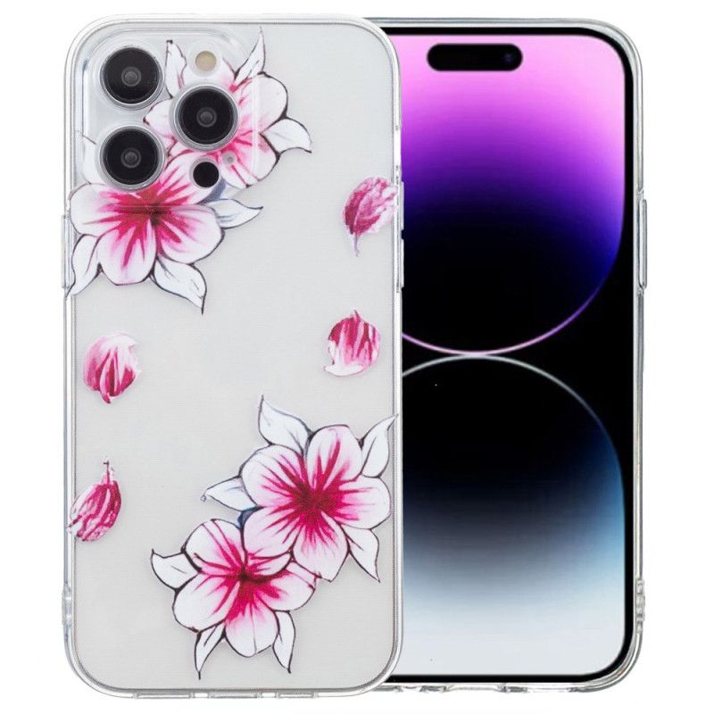 Coque iPhone 16 Pro Max Fleurs de Cerisier