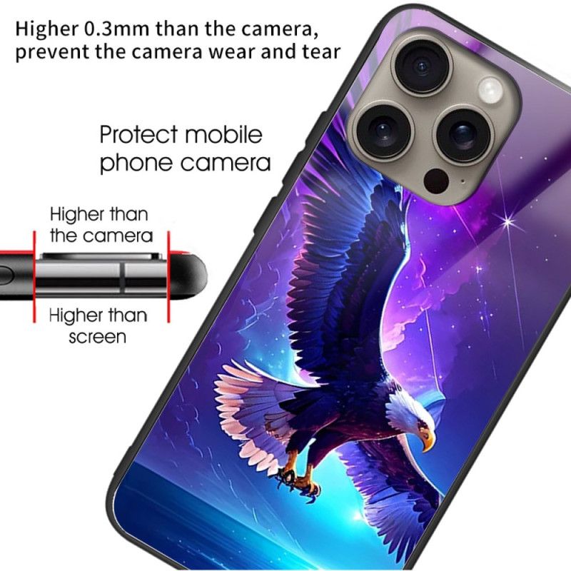 Coque iPhone 16 Pro Max Verre Trempé Aigle Volant