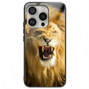 Coque iPhone 16 Pro Max Verre Trempé Lion