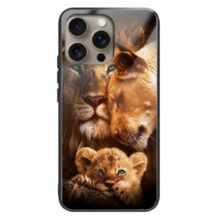 Coque iPhone 16 Pro Max Verre Trempé Lions