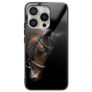 Coque iPhone 16 Pro Max Verre Trempé Tête de Cheval