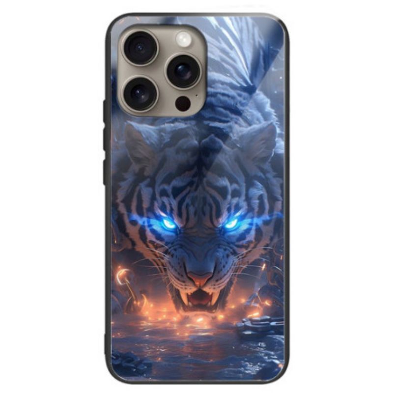 Coque iPhone 16 Pro Max Verre Trempé Tigre