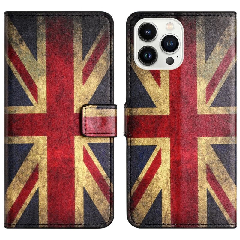 Housse iPhone 16 Pro Max Drapeau Union Jack