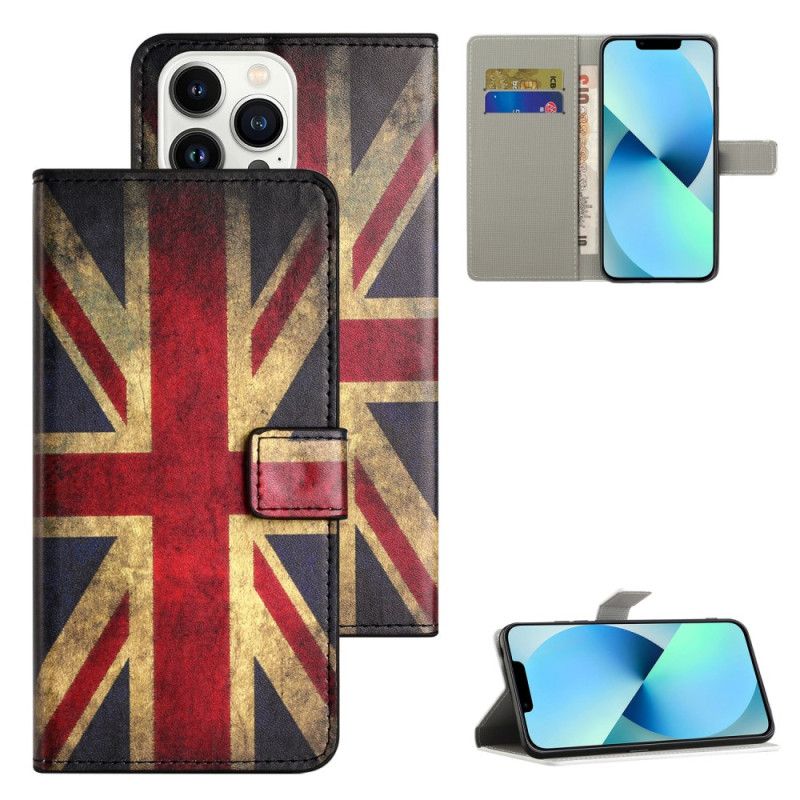 Housse iPhone 16 Pro Max Drapeau Union Jack