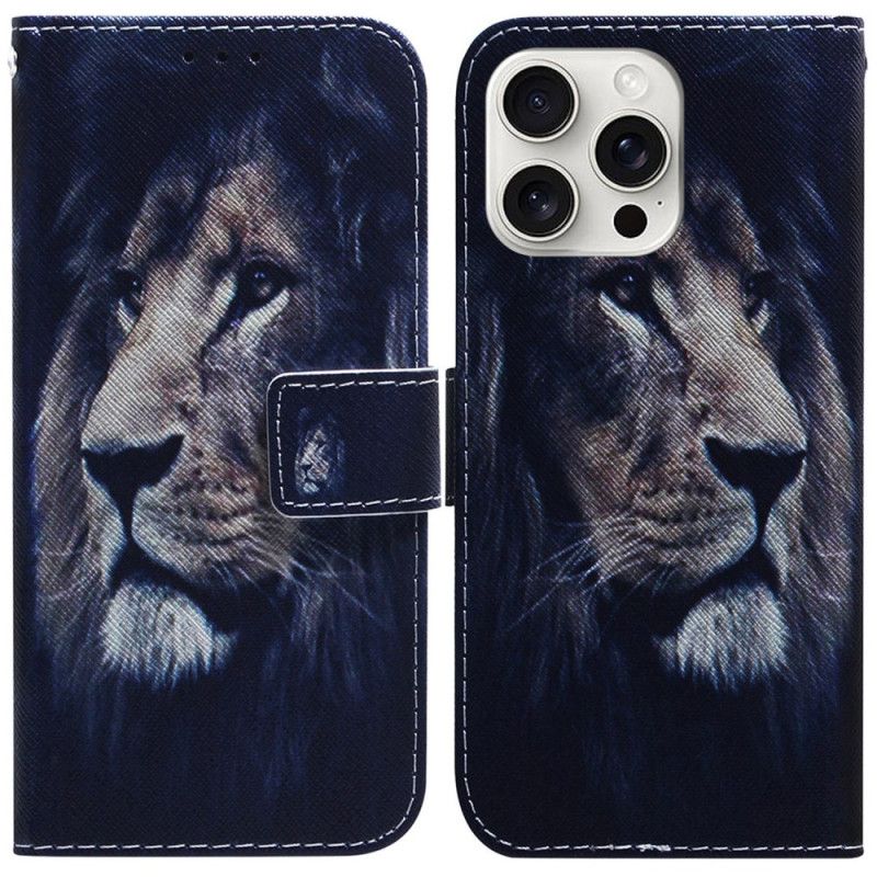 Housse iPhone 16 Pro Max Dreaming Lion