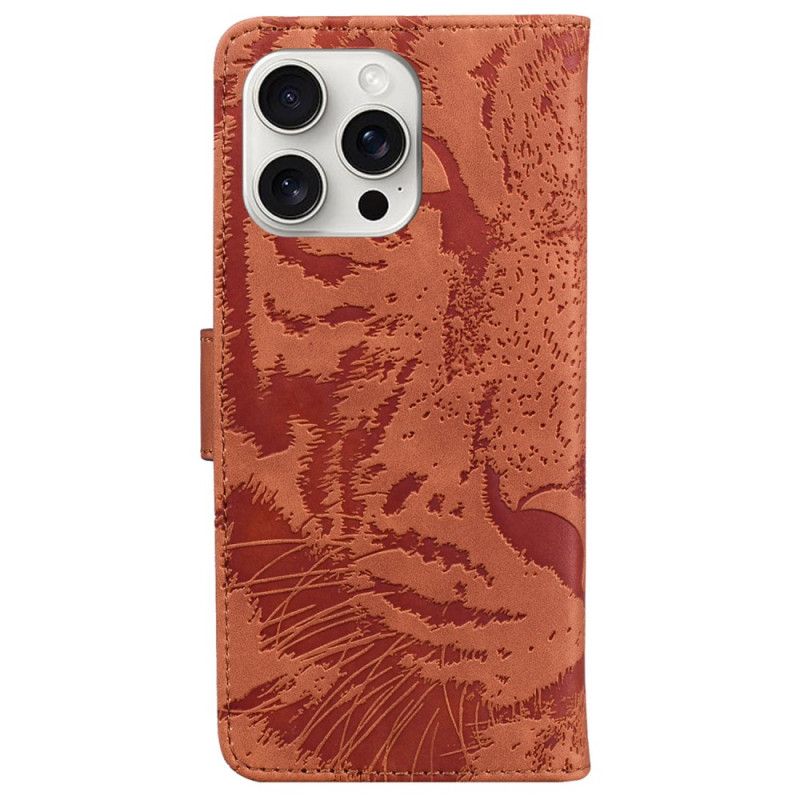 Housse iPhone 16 Pro Max Empreinte Tigre