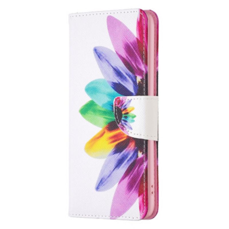 Housse iPhone 16 Pro Max Fleur Aquarelle