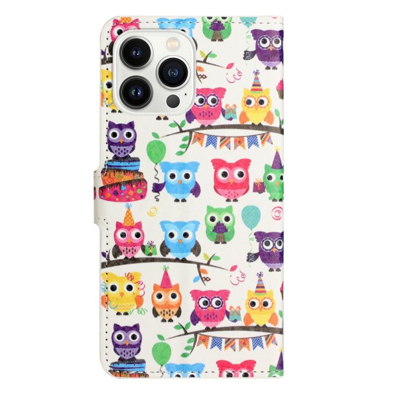 Housse iPhone 16 Pro Max Gang de Hiboux