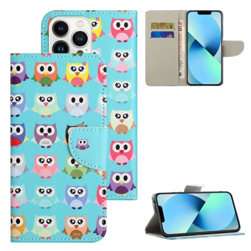 Housse iPhone 16 Pro Max Tribu de Hiboux