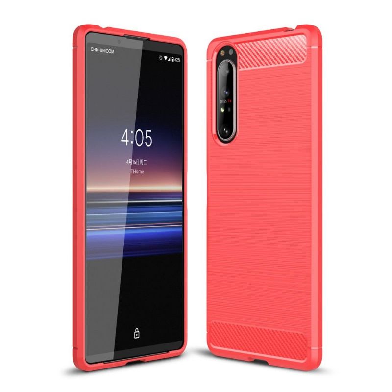 Coque Sony Xperia 1 II Flexible Effet Brossé