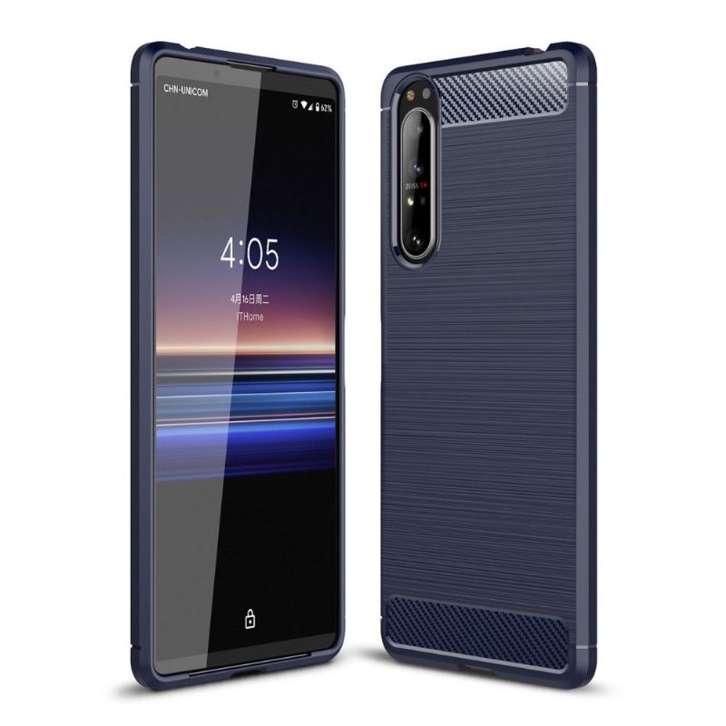 Coque Sony Xperia 1 II Flexible Effet Brossé