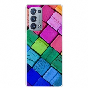 Coque Oppo Reno 6 Pro 5G Blocs Colorés