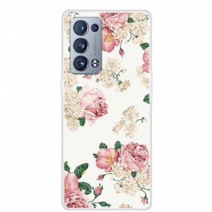 Coque Oppo Reno 6 Pro 5G Fleurs