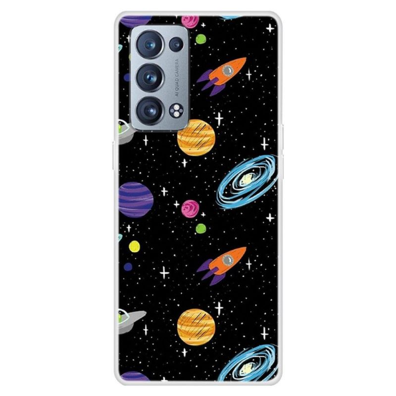 Coque Oppo Reno 6 Pro 5G illustration espace