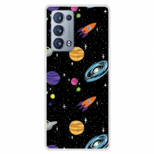 Coque Oppo Reno 6 Pro 5G illustration espace