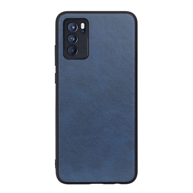 Coque Oppo Reno 6 Pro 5G Jazz simili cuir vintage