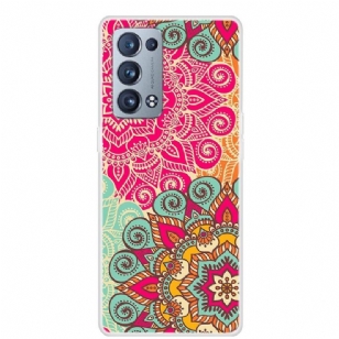 Coque Oppo Reno 6 Pro 5G Mandala Rétro