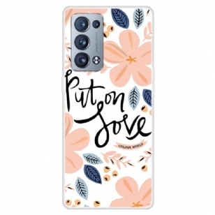 Coque Oppo Reno 6 Pro 5G Put on Love