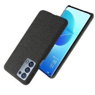 Coque Oppo Reno 6 Pro 5G revêtement tissu